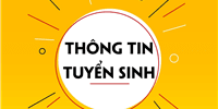 THÔNG TIN TUYỂN SINH ĐẠI HỌC HỆ CHÍNH QUY NĂM 2025