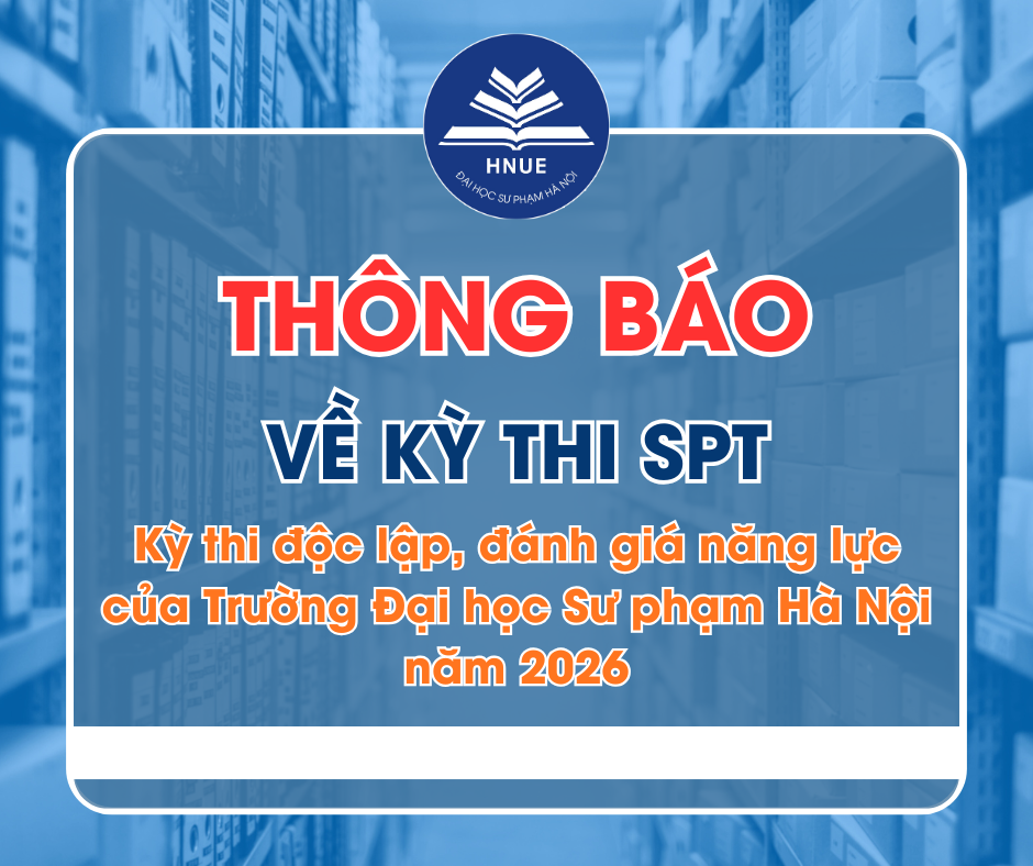 THÔNG BÁO VỀ KỲ THI SPT 2026