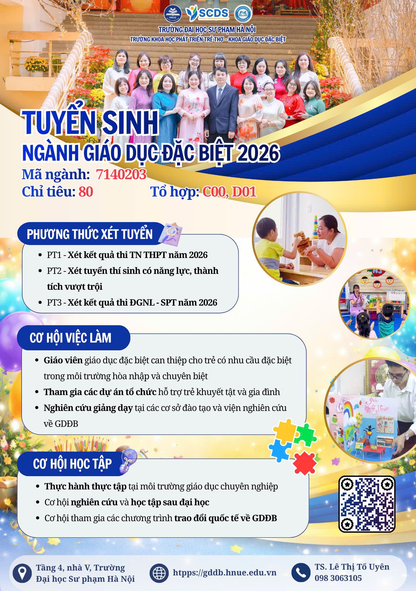 NGÀNH GIÁO DỤC ĐẶC BIỆT