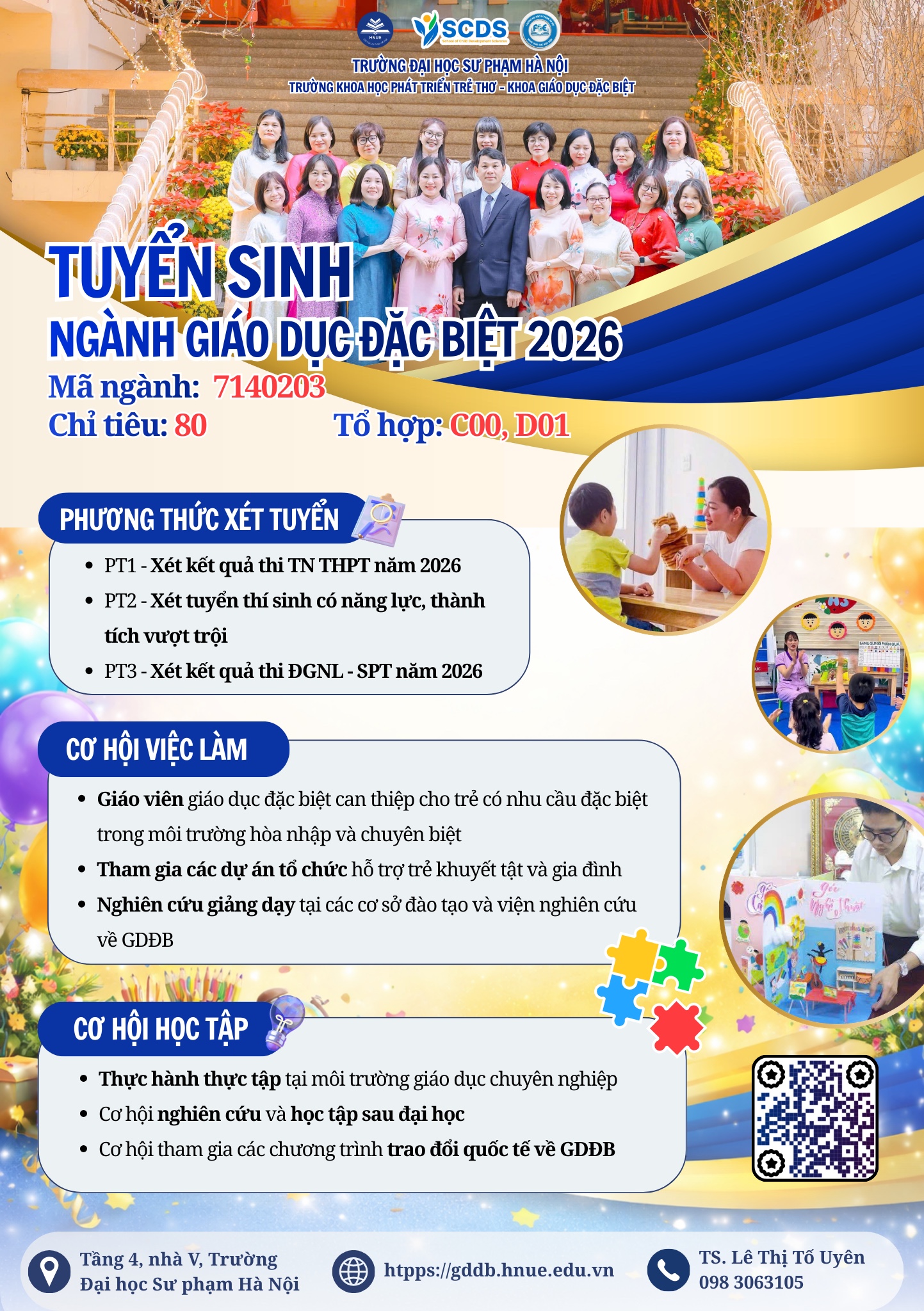 NGÀNH GIÁO DỤC ĐẶC BIỆT