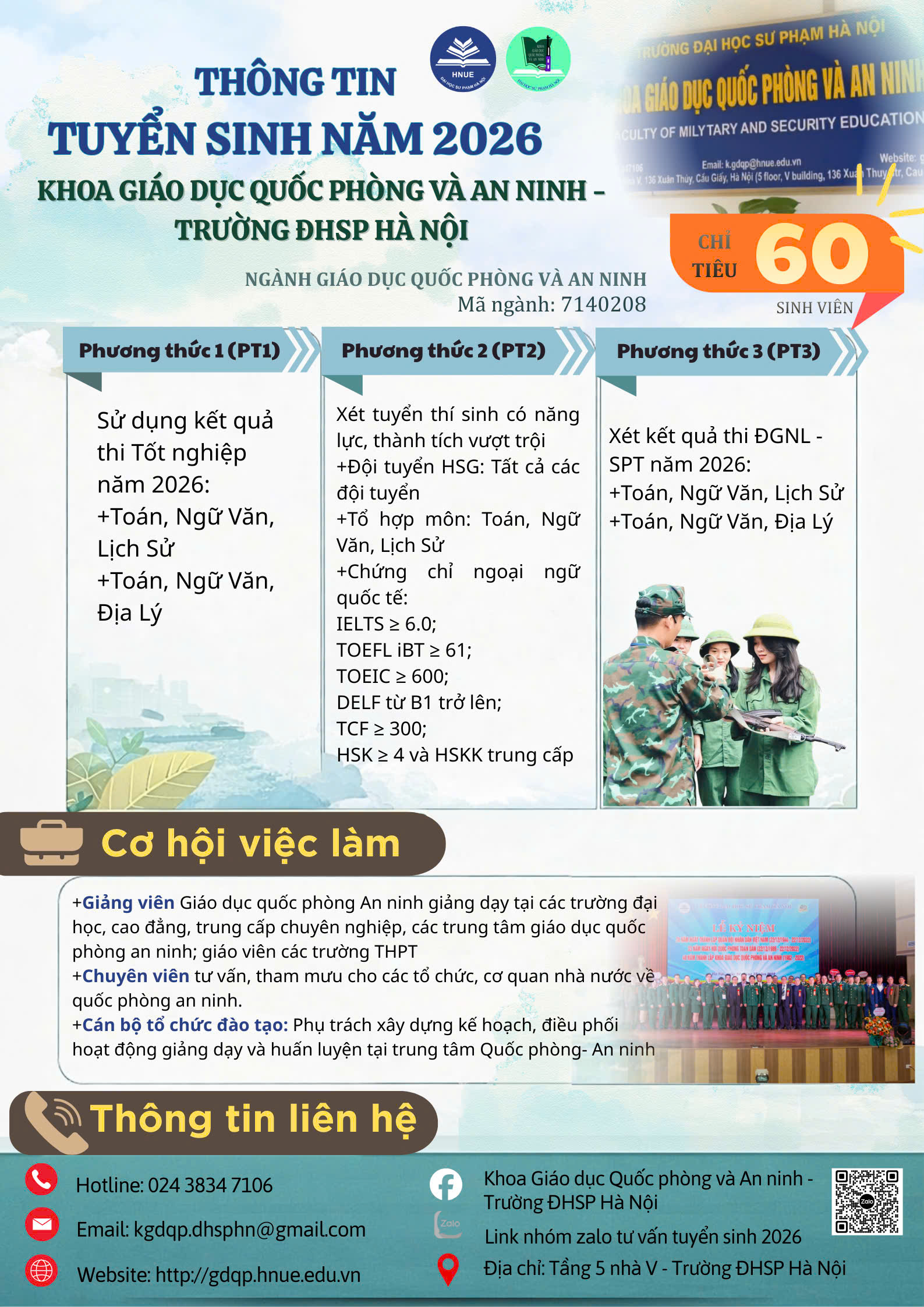 GIÁO DỤC QUỐC PHÒNG VÀ AN NINH