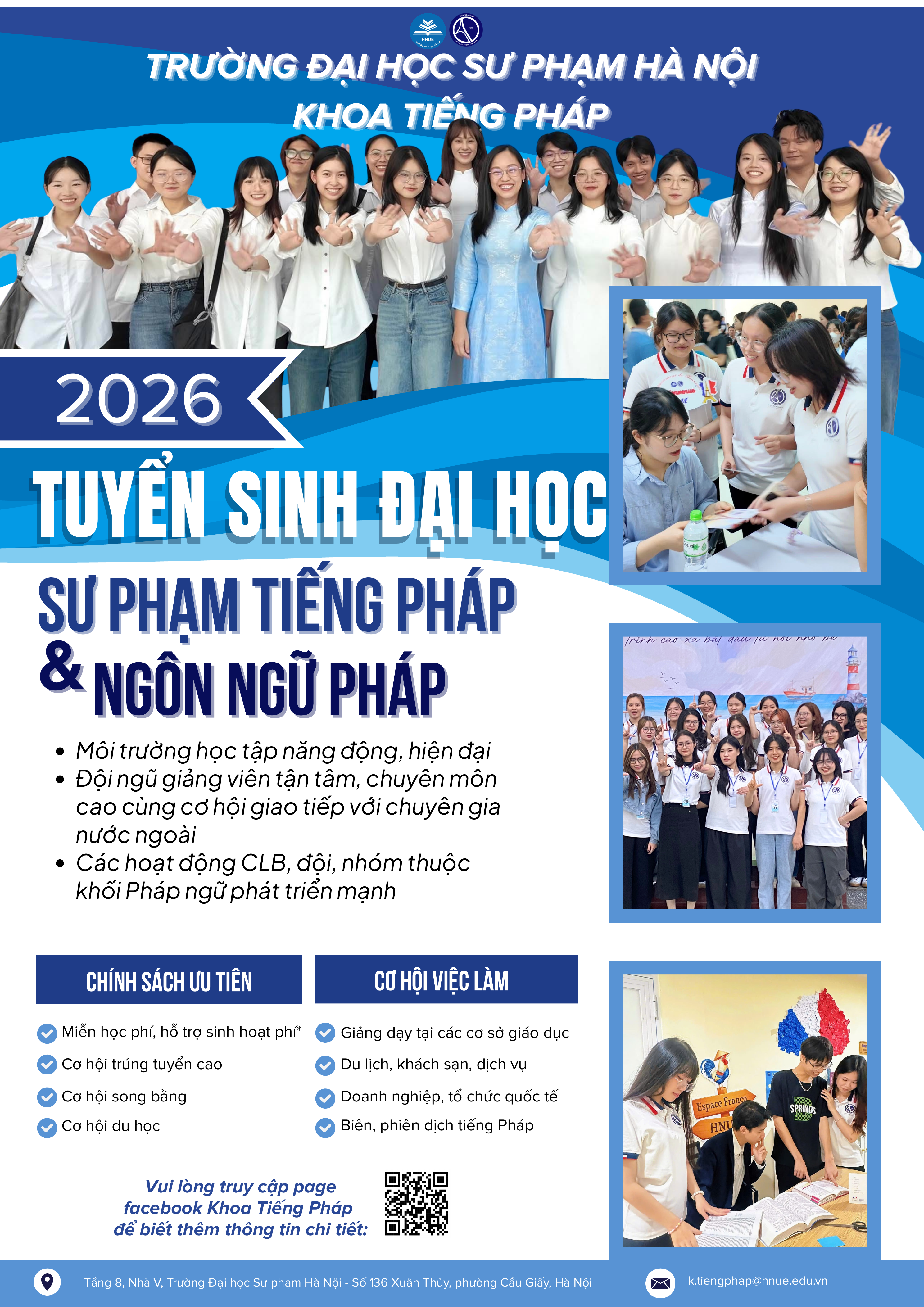 NGÀNH SƯ PHẠM TIẾNG PHÁP