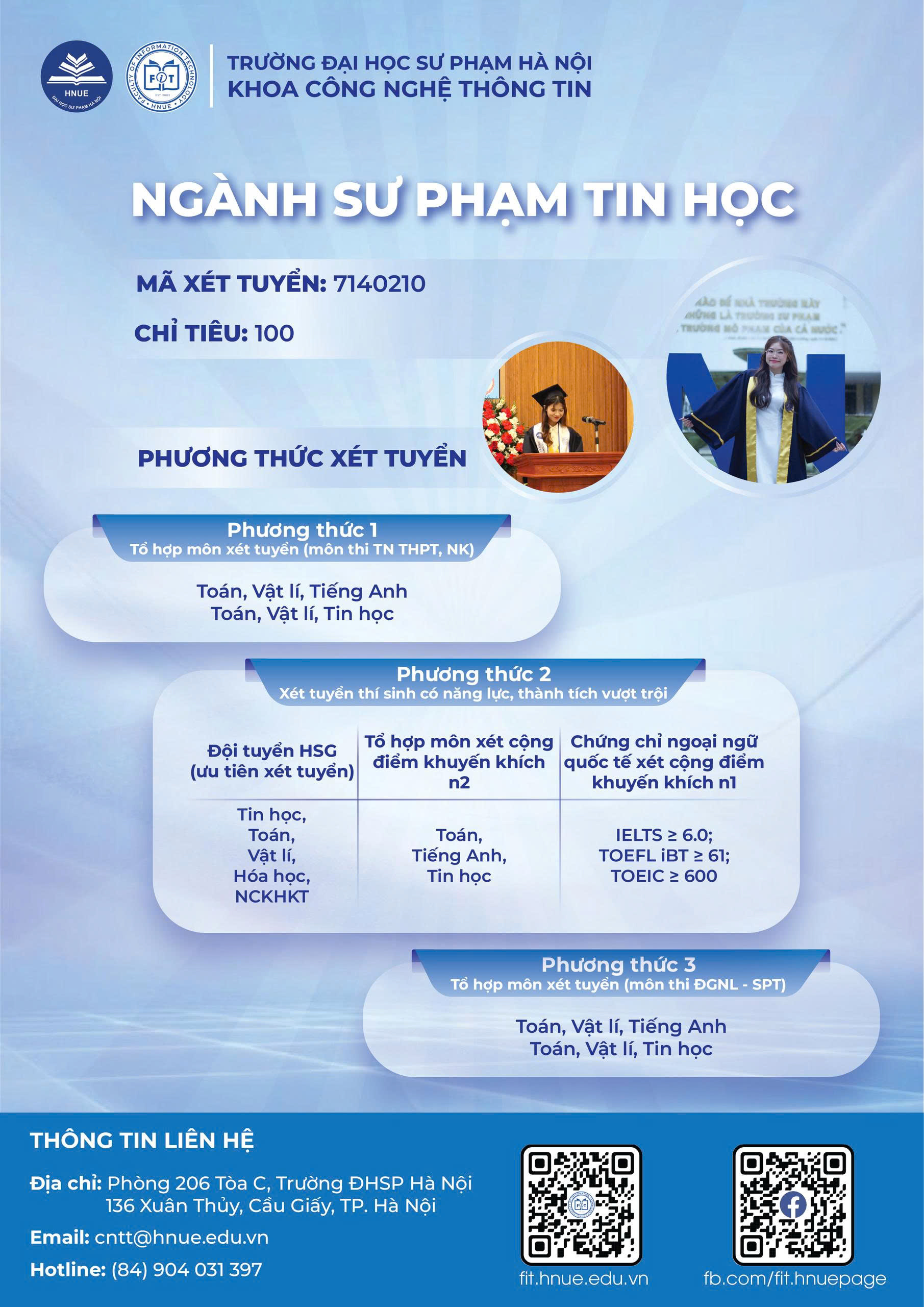 NGÀNH SƯ PHẠM TIN HỌC
